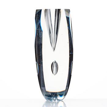 Timo Sarpaneva, a 'Claritas' glass sculpture, Iittala, Finland 1984.
