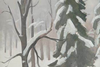 Eero Nelimarkka, Talvimaisema.