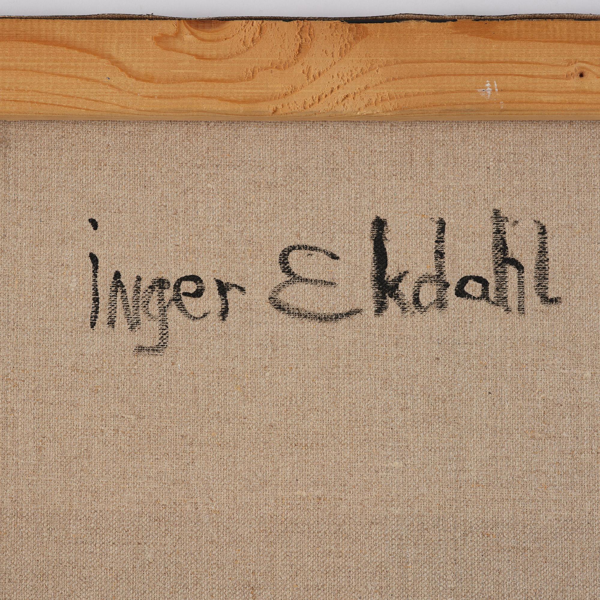 Inger Ekdahl, Konkret komposition.