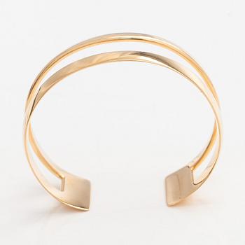Hans Hansen, bangle, 14K gold, Denmark.