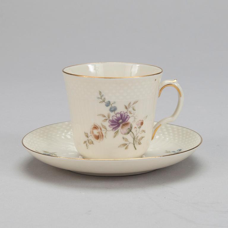 KAHVIKUPPEJA, 8 kpl, posliinia, Royal Copenhagen.