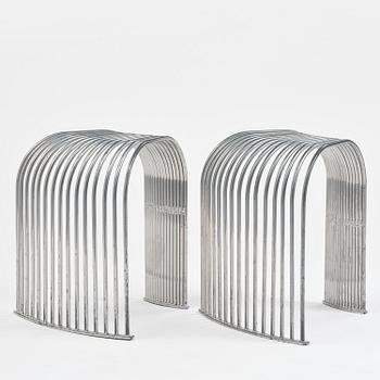 Swedish Girls, a pair of modular stools, "SS-C-90" from the "Seats System" series, ca 2018.