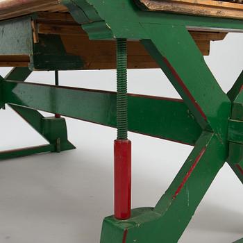 DRAWING-/ARCHITECT TABLE, late 19th century.