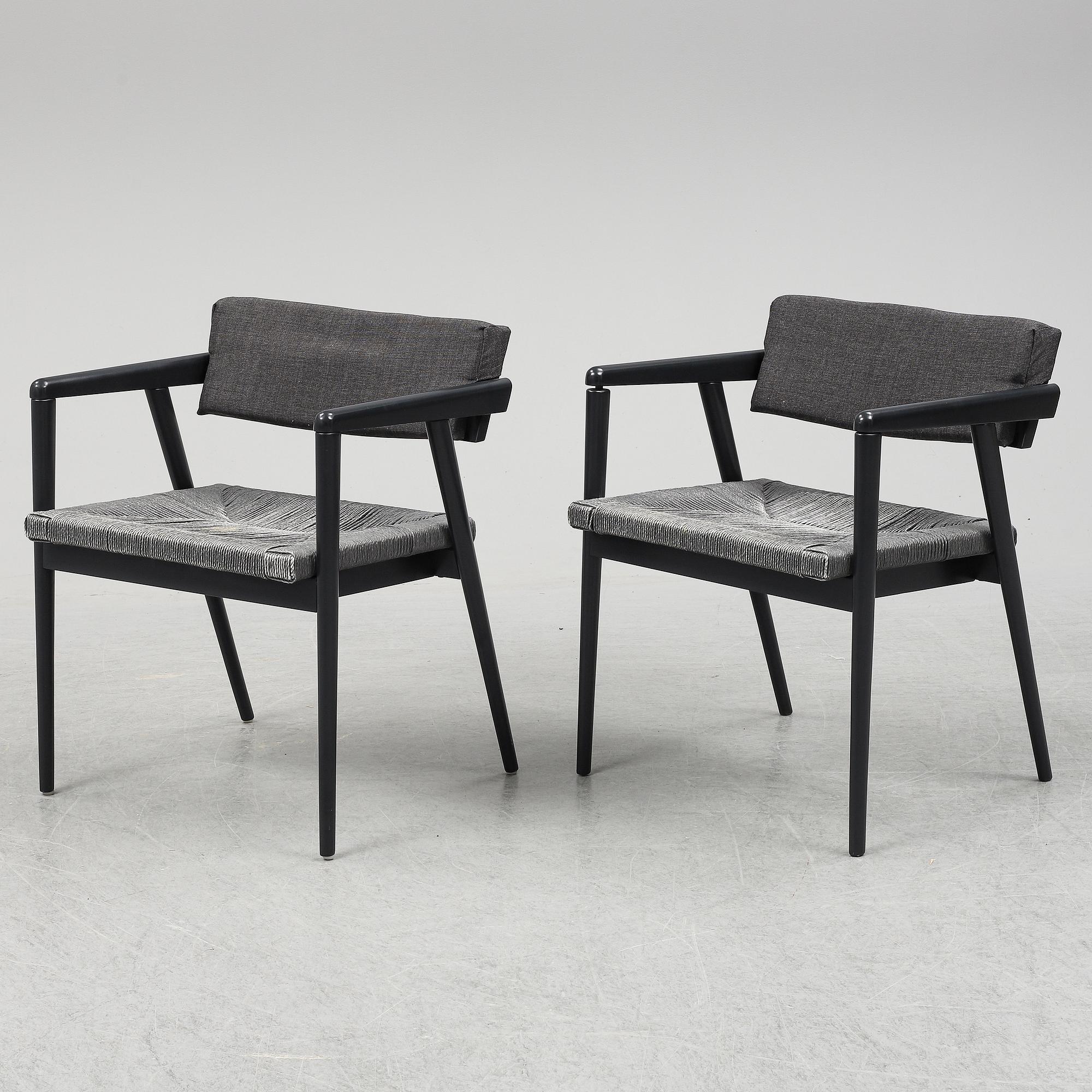 a pair of  Gio Ponti "Dormitio" armchairs, L'abbate, Italy. Designed in the 1950's.