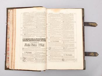 KARL XII:s BIBEL, "Biblia, thet är all then heliga skrift på swensko....", Stockholm 1702-1703.