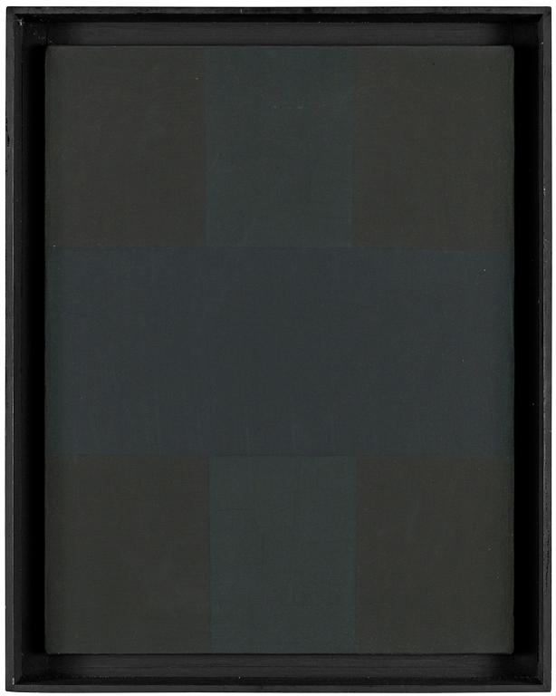Ad Reinhardt, "Abstract painting 1957".