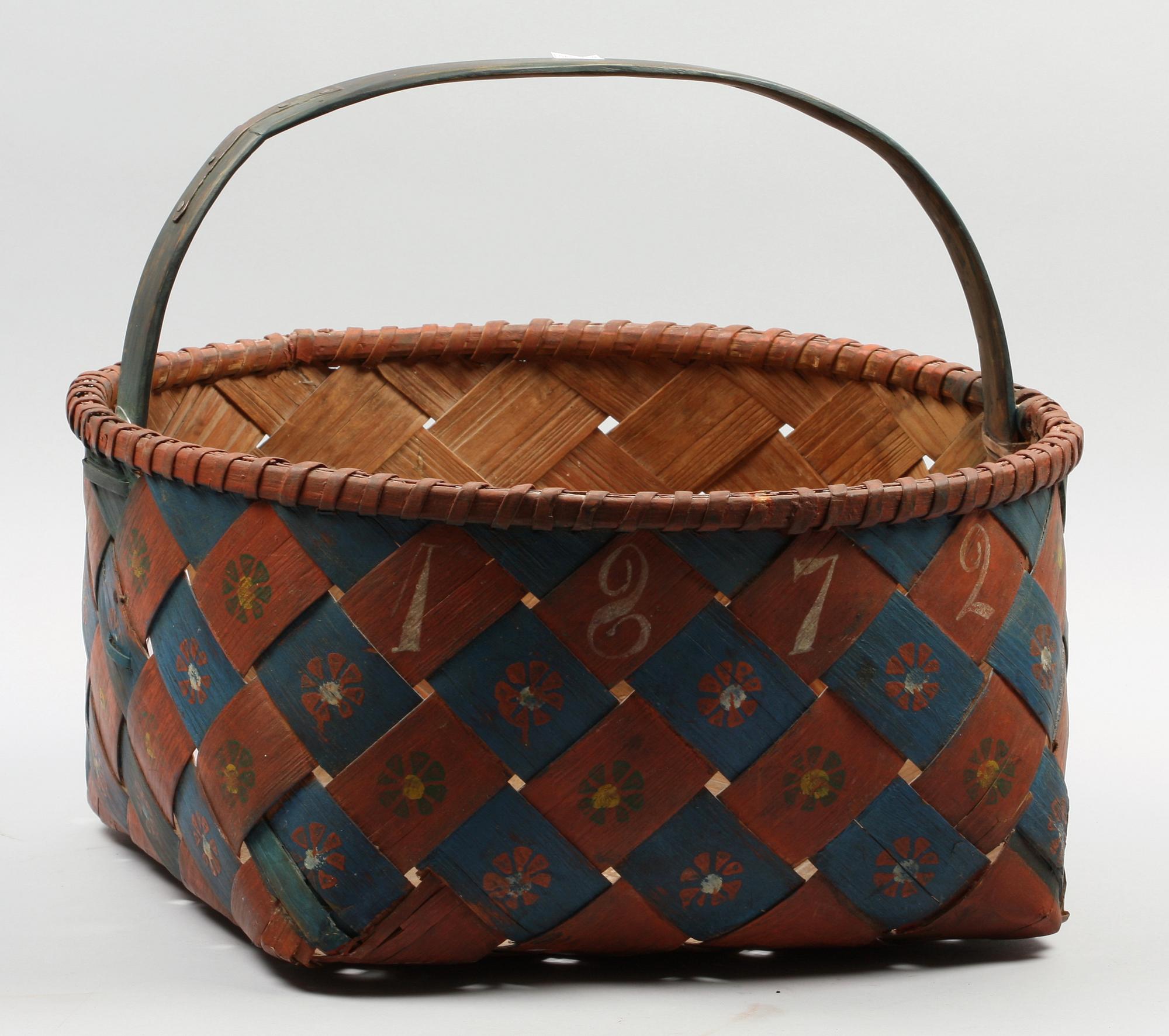 KORG, allmoge, dat 1872, troligen Delsbo.