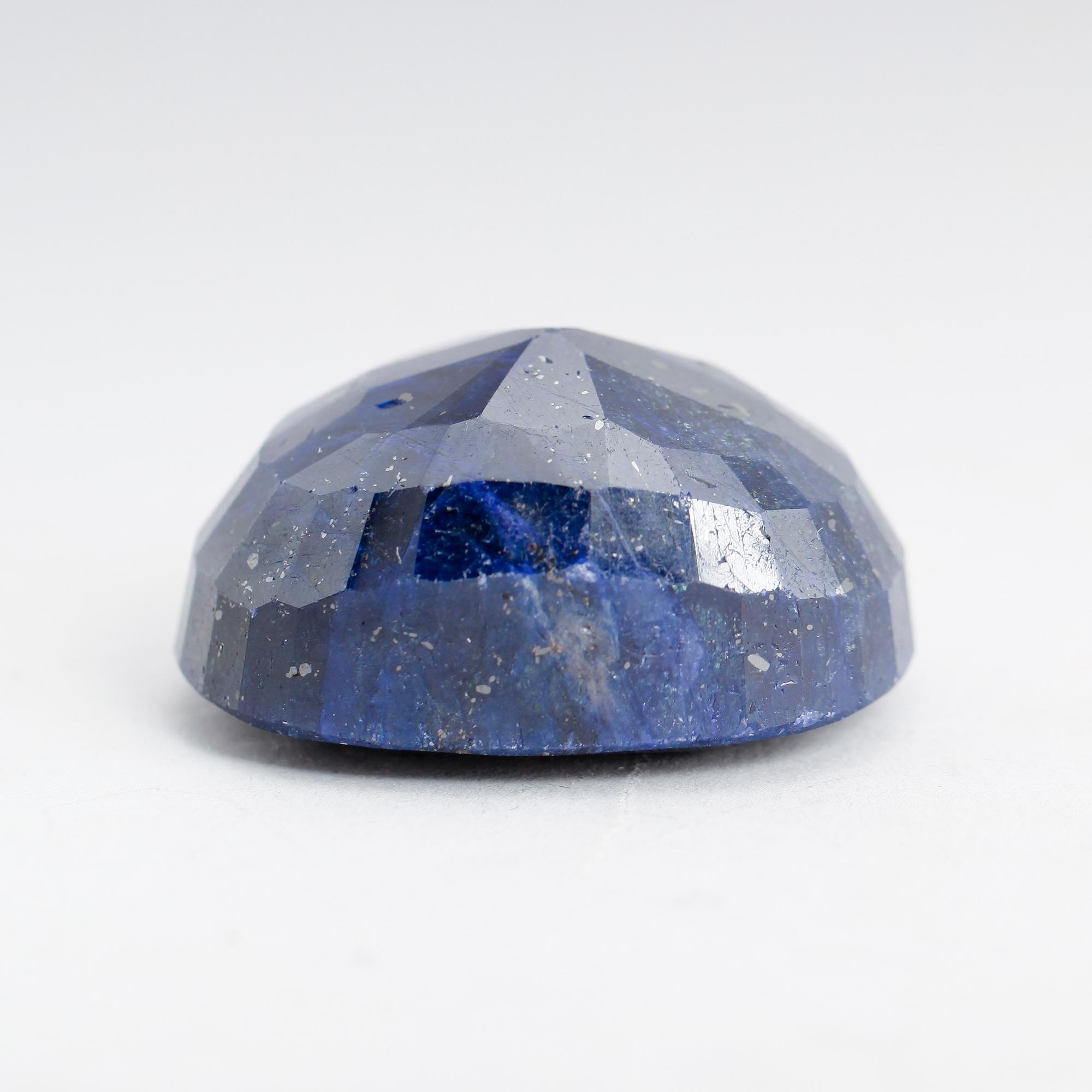 SAFIR, blå, oval fasetterad, ca 312.60 ct.