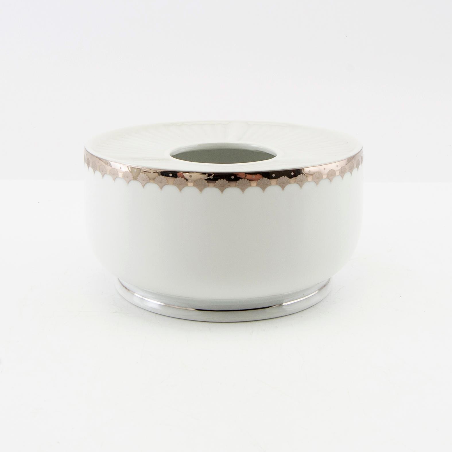 Sigvard Bernadotte, service approximately 95 pcs "Marianne", Christineholm, Fyrklövern late 20th century porcelain.