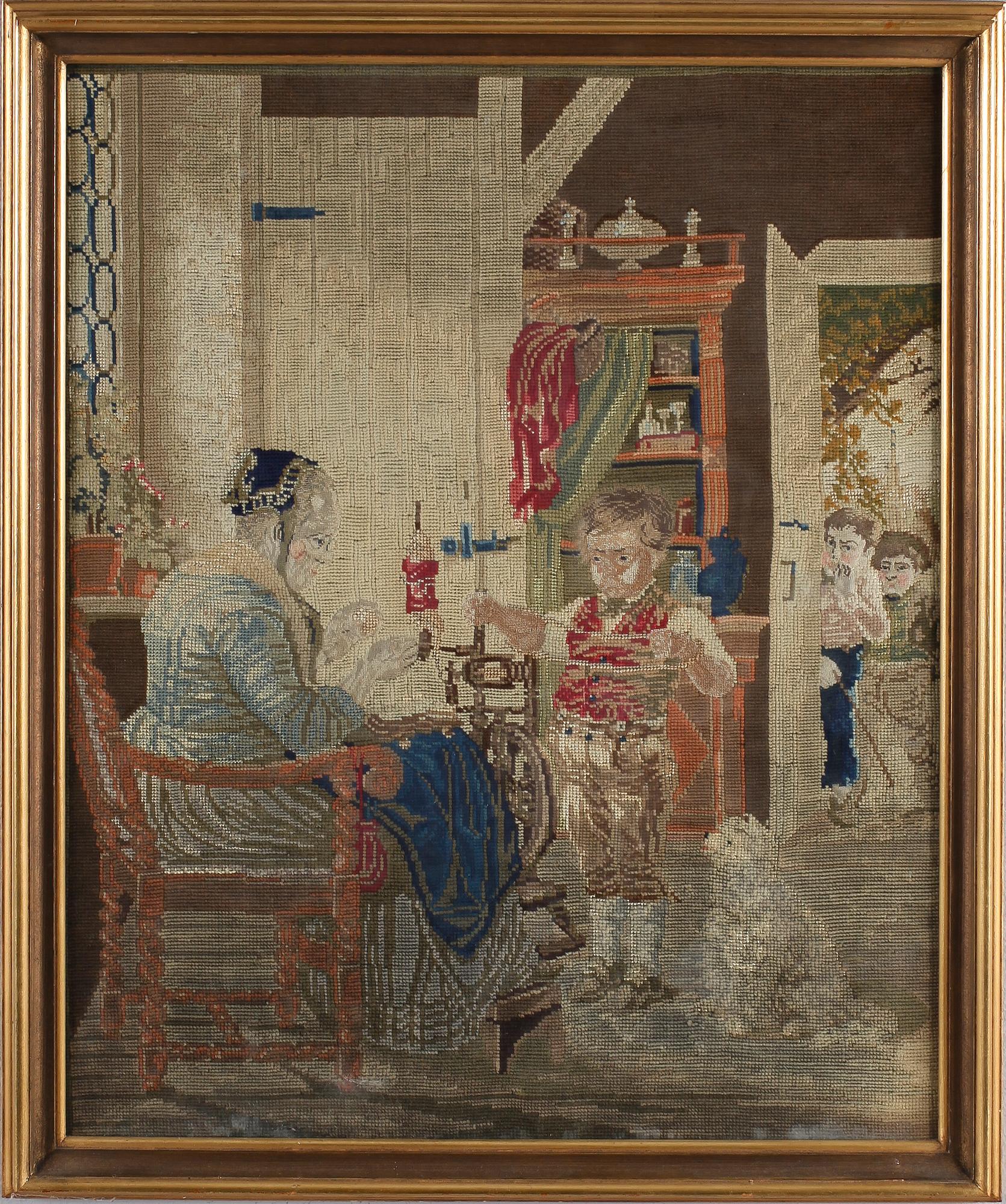 BRODERI, 1800-talets andra hälft.