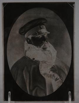 PARTI FOTONEGATIV PÅ GLASPLÅTAR, 7 st, bla Wladimir Woyeikow, ryska motiv, troligen 1920-tal.