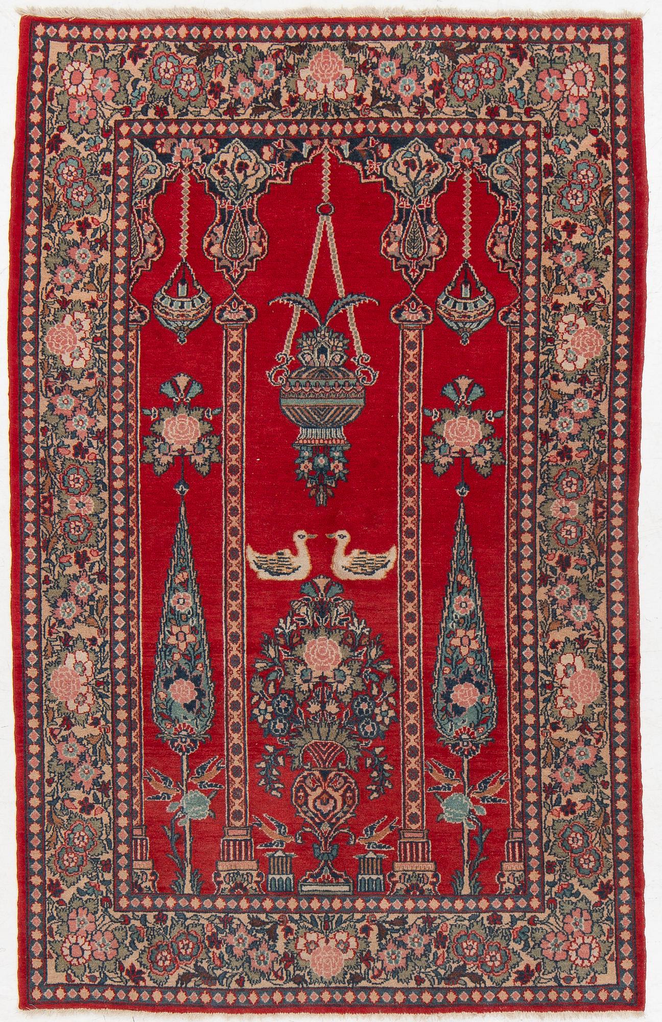 Carpet, Persian, approx. 210 x 130 cm.