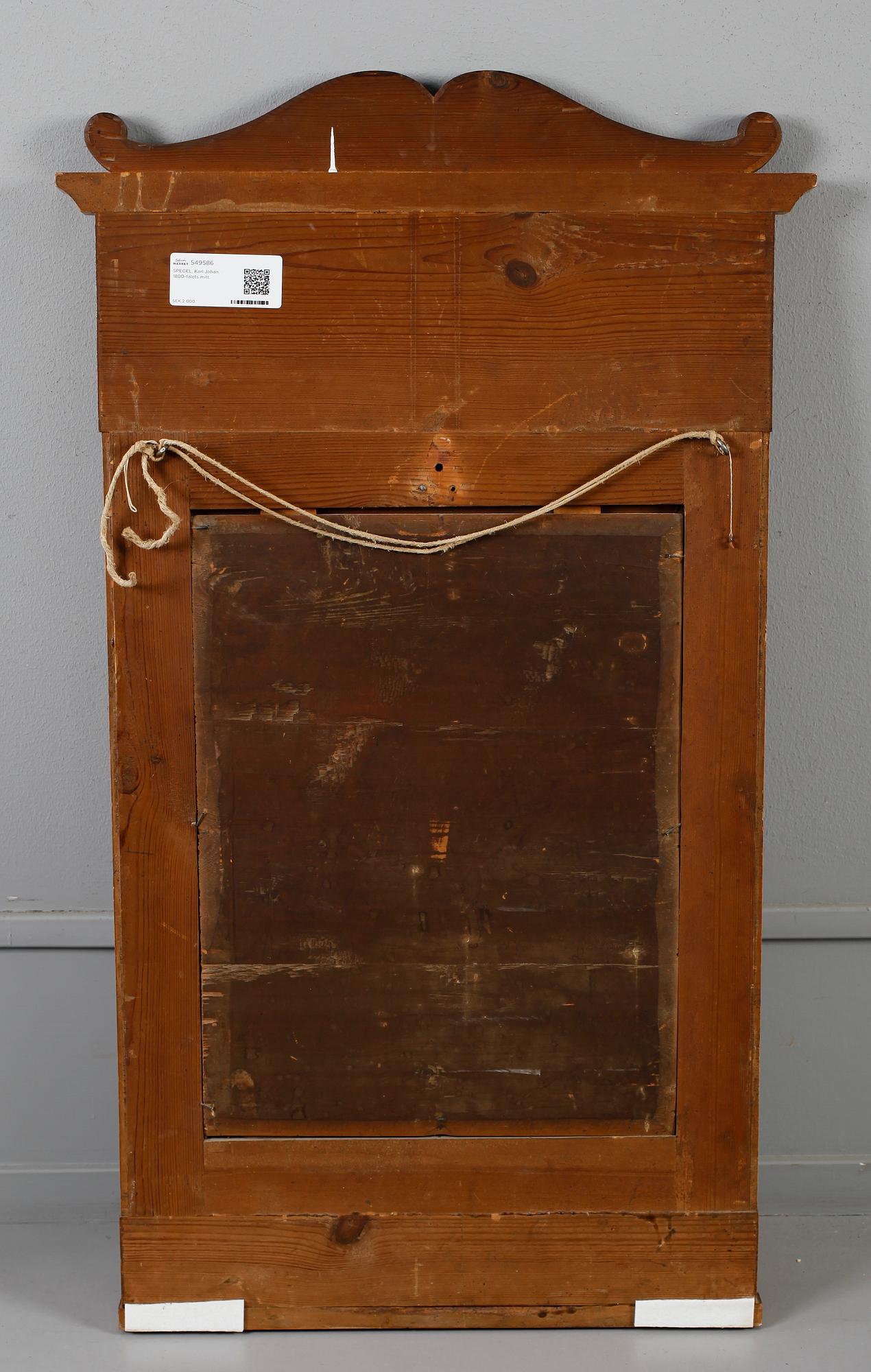 SPEGEL, Karl Johan, 1800-talets mitt.