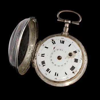 SPINDELUR, silver, 1800-tal.