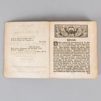 Stenbocks leverne, 1757-65 (4 vol).