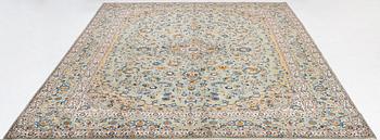 Carpet, Keshan, approx. 440 x 320 cm.