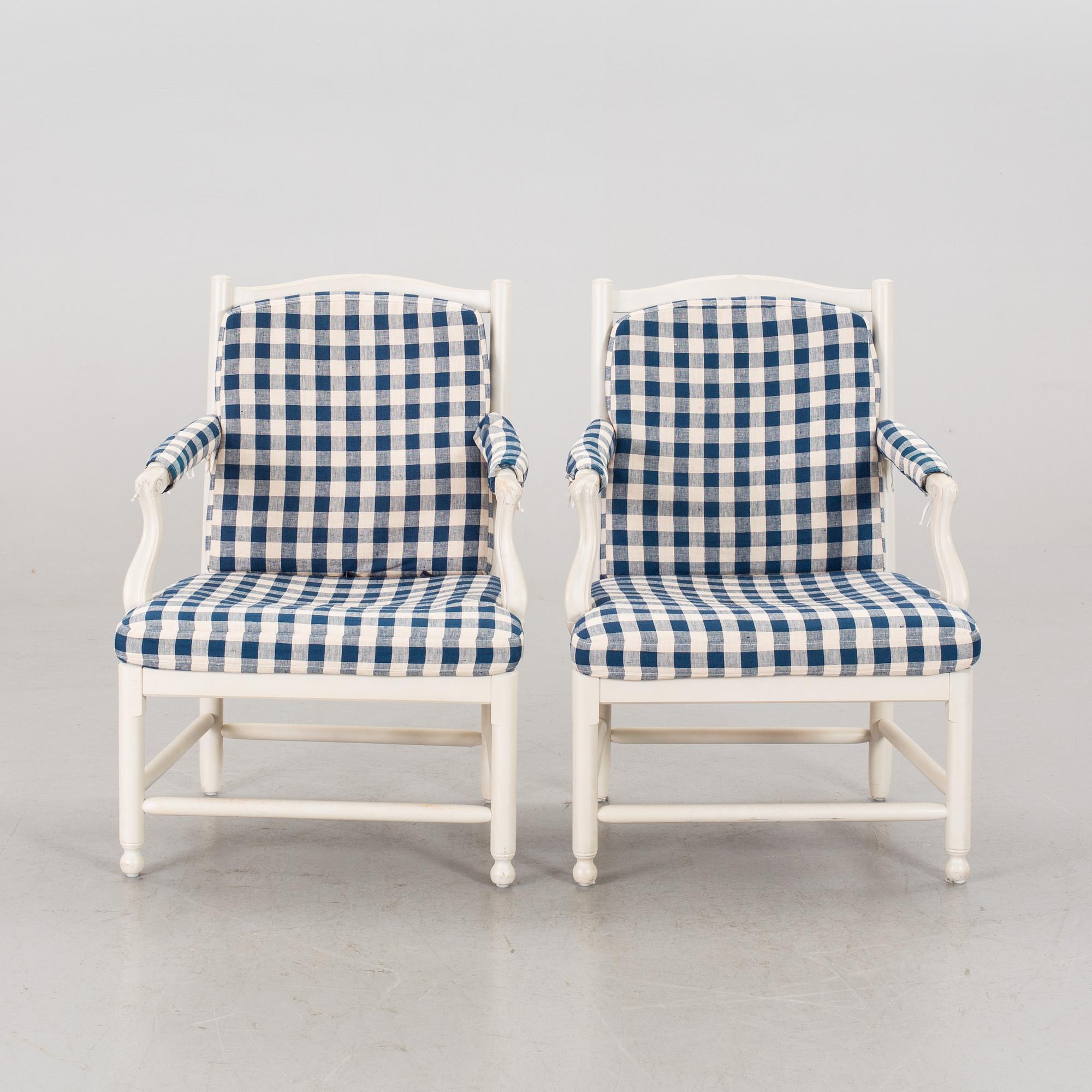 A pair of armchairs, "Medevi Brunn" IKEA, late 20th century,.