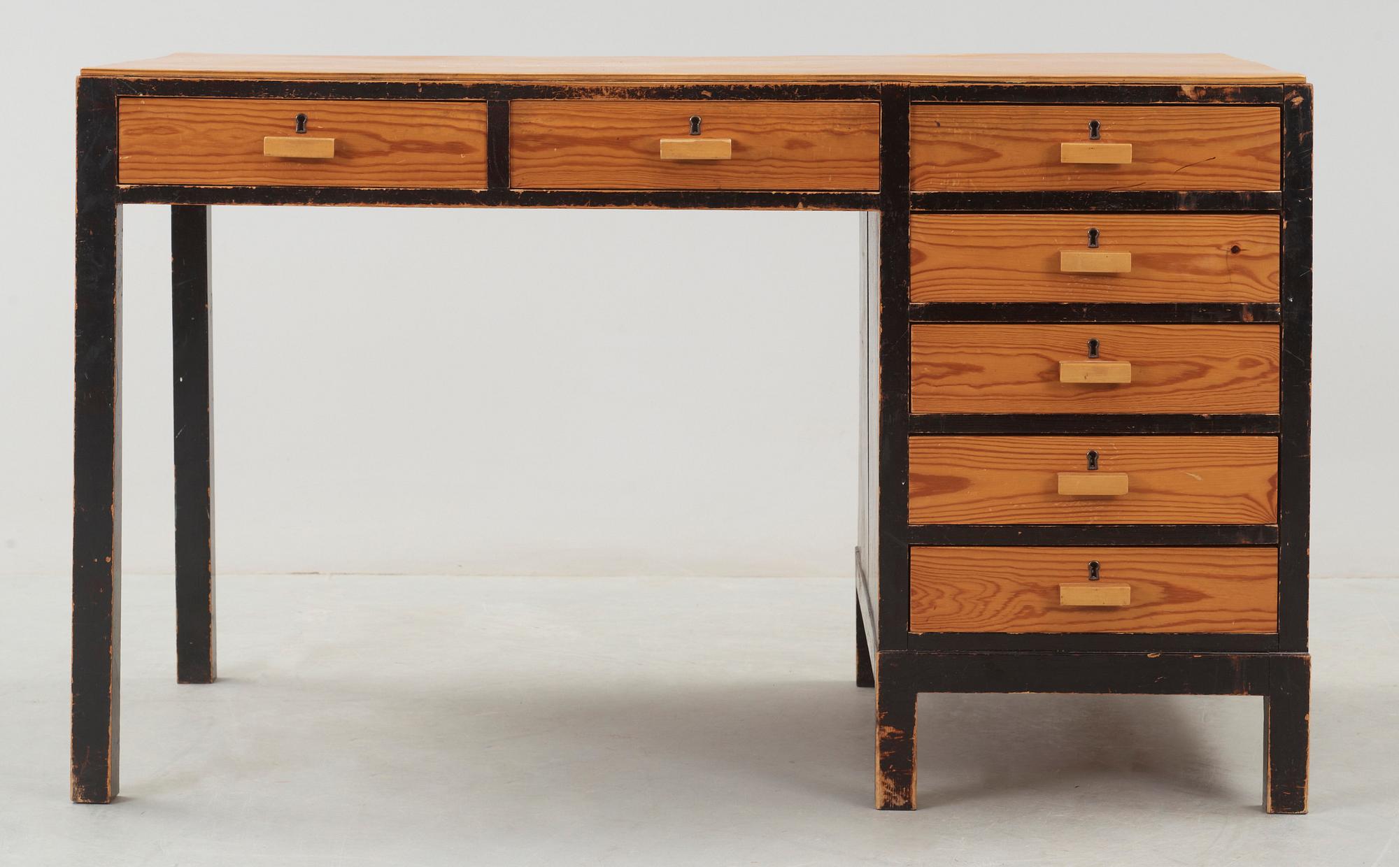 SKRIVBORD, funkis, 1930/40-tal.