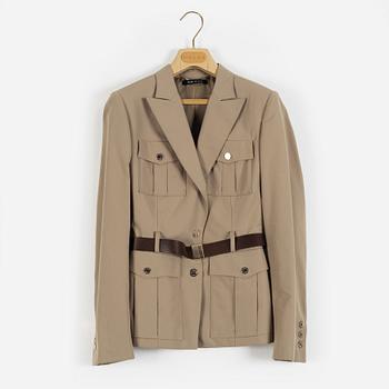 Gucci, a khaki cotton jacket, 2001, Italian size 38.