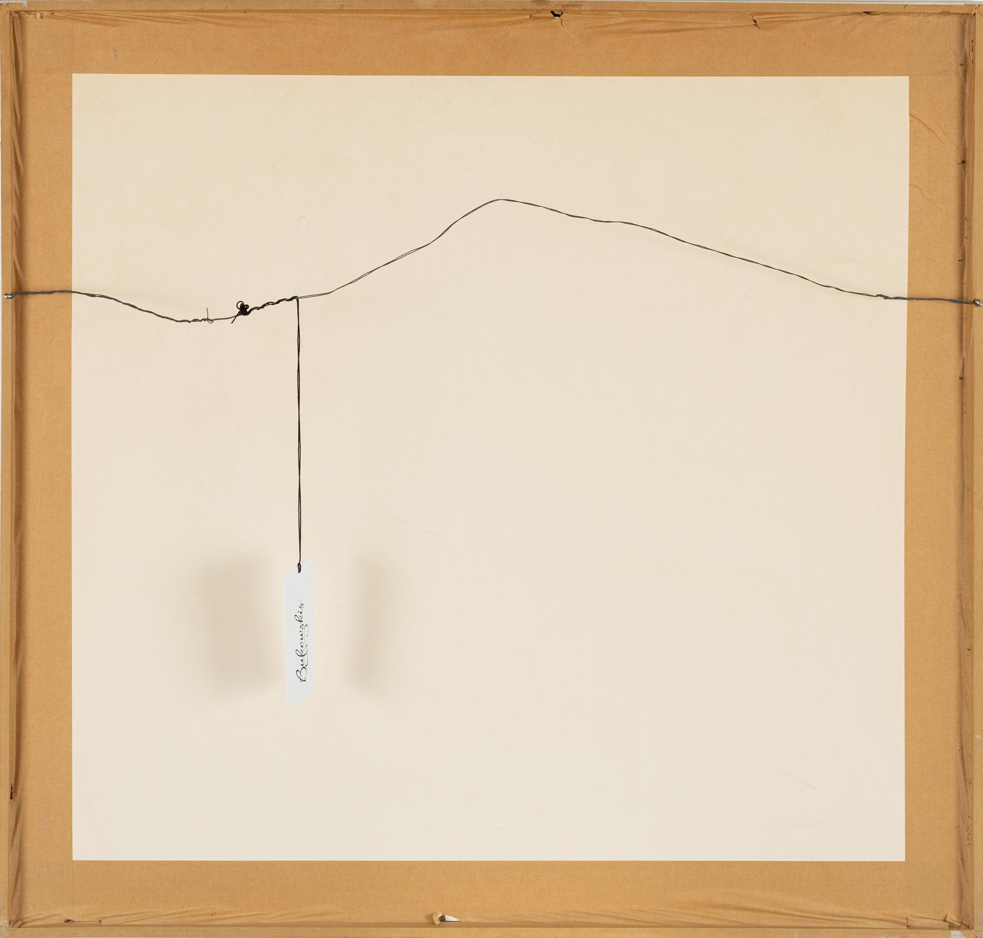 Carl Fredrik Reuterswärd, färglitografi. SIgnerad och numrerad 108/200.