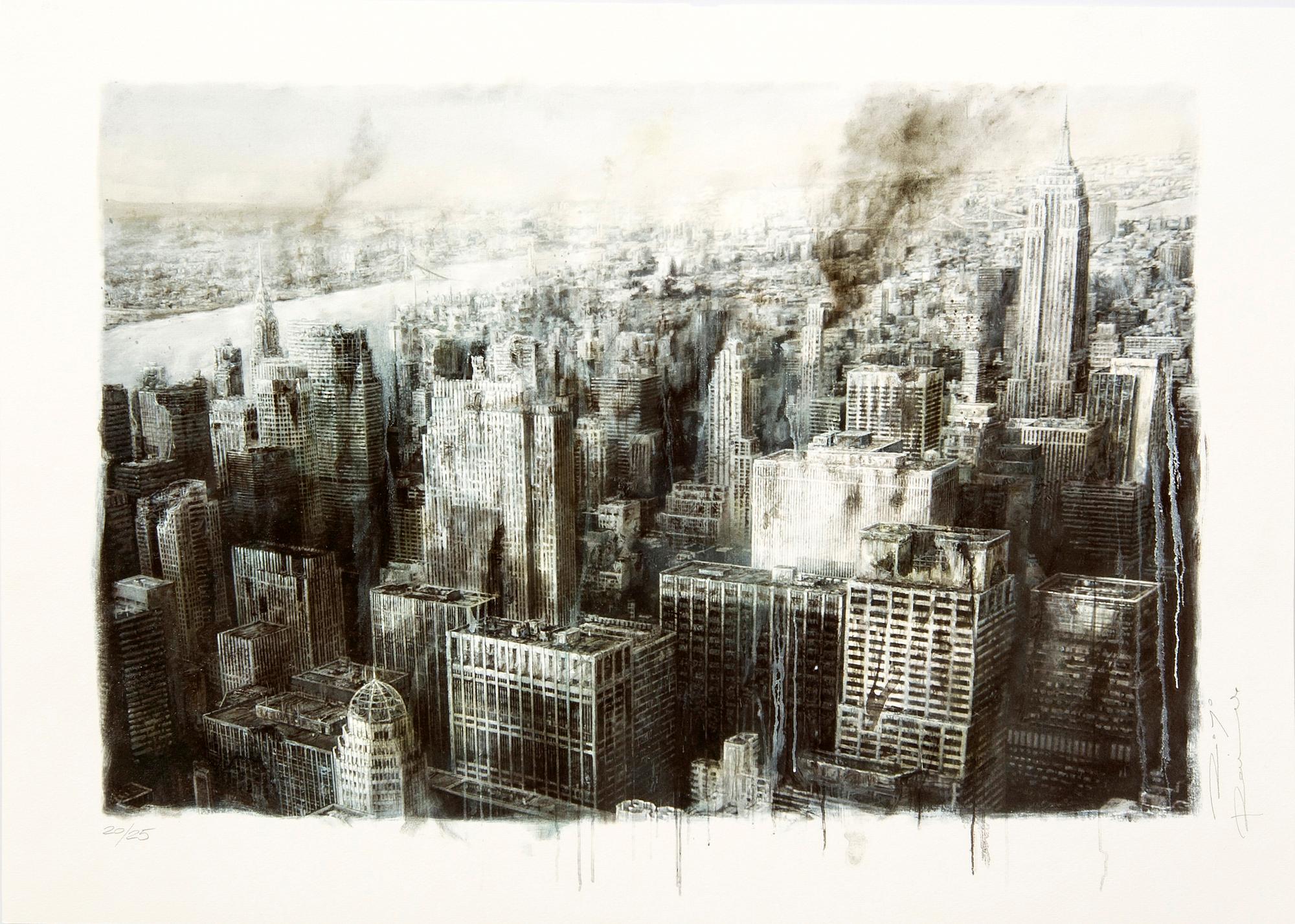 Luis Royo & Romulo Royo, litografi signerad och numrerad 20/25.