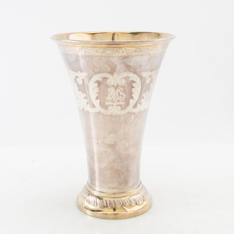 Cup CG Hallberg Stockholm 1930 silver.