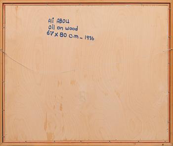 ALI ABOU, olja på pannå, signerad och daterad -96.