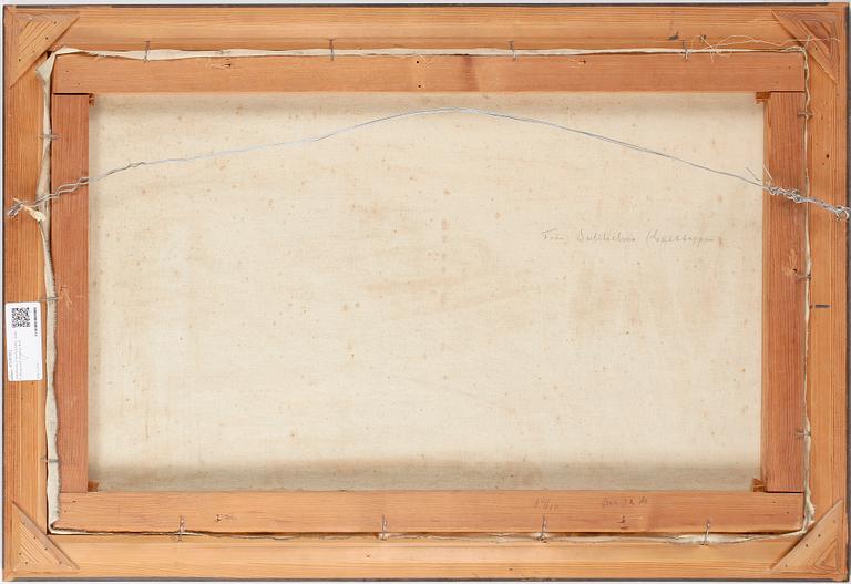 THORVALD RYGAARD. Olja på duk. Sign T. Rygaard.