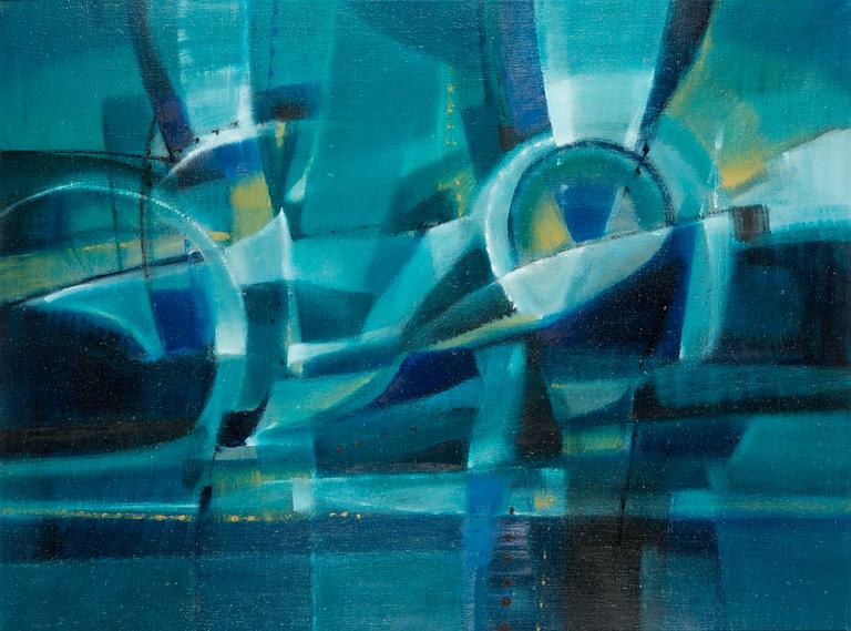 Tapio Soukka, olja på duk, signerad och daterad -71.