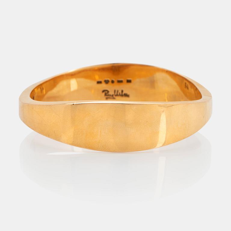 Rey Urban, an 18k gold bangle, Stockholm 1969.