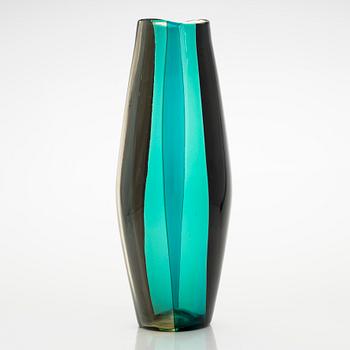 Fulvio Bianconi, a 'Spicchi' vase, signed Venini Murano Italia.