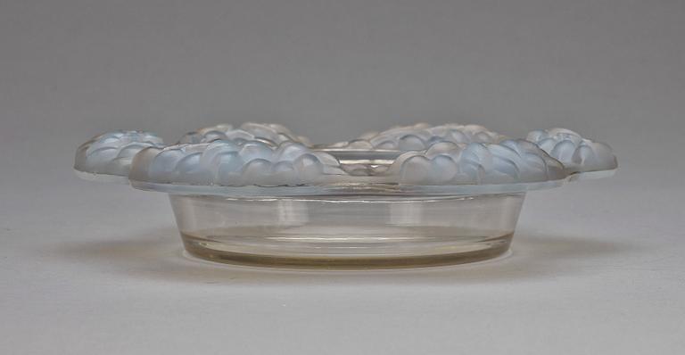 SKÅLFAT, glas, Lalique, Frankrike, 1900-tal.