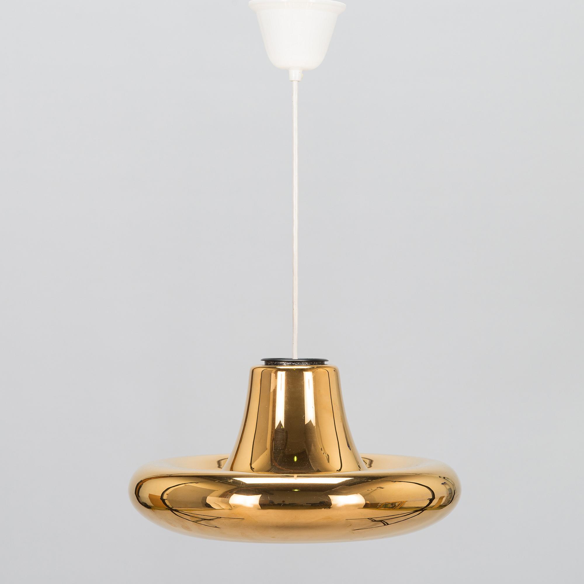 Valto Kokko, taklampa, tillverkare I-valo, 1960-tal.