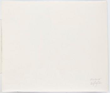 Josef Frank, Motiv från Maderno, akvarell, daterad 1962.