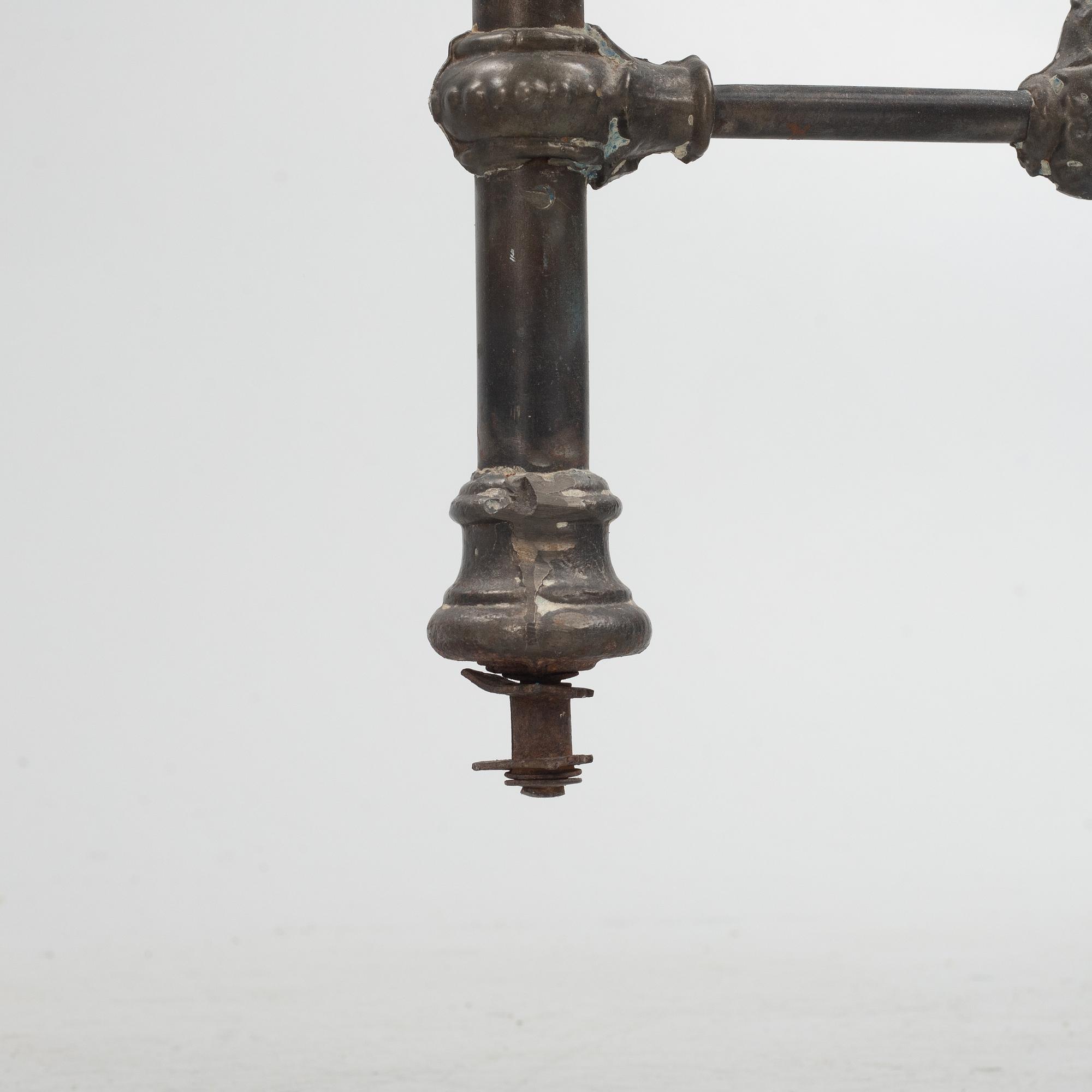 Two metal bed-frames from Nordiska Kompaniet, early 20th century.