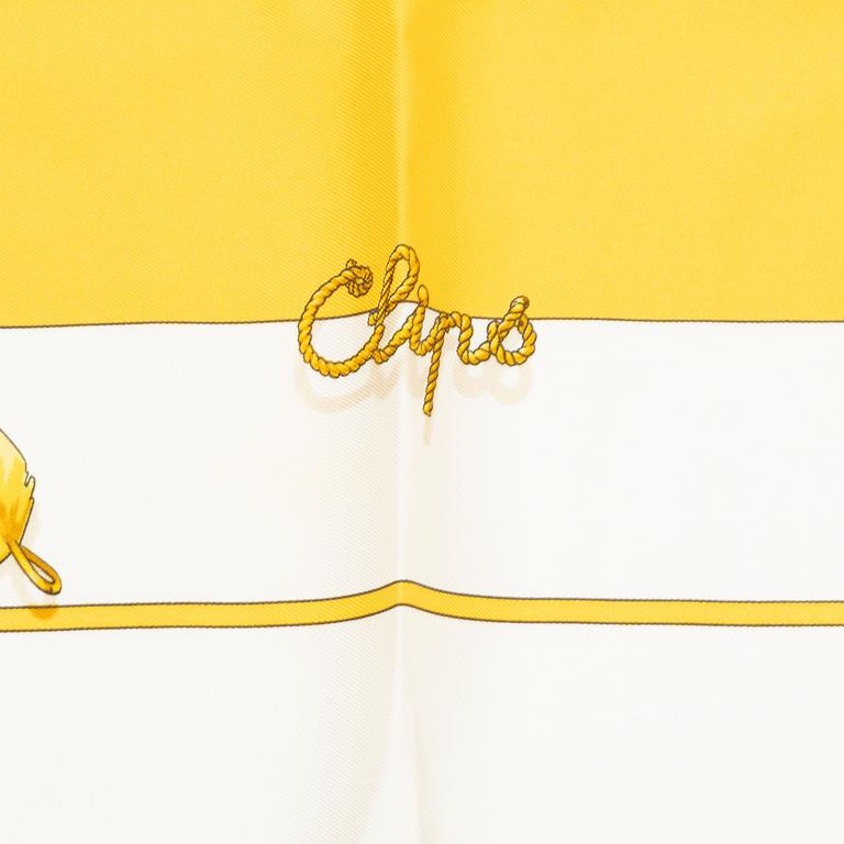 Hermès, scarf, "Clips".