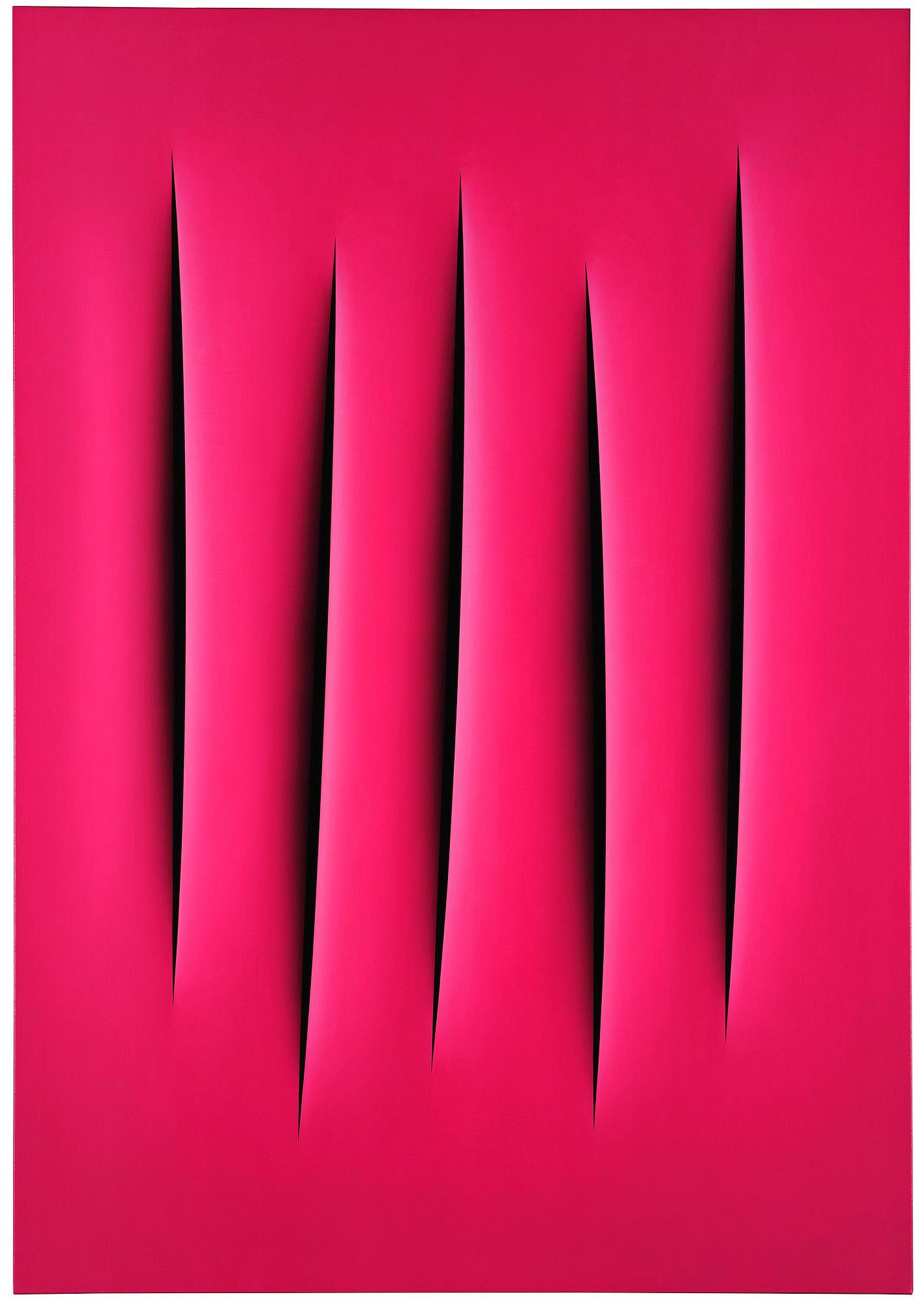 Ralf Arzt, "Trompe l'oeil Hommage à Fontana 2.0 IX".