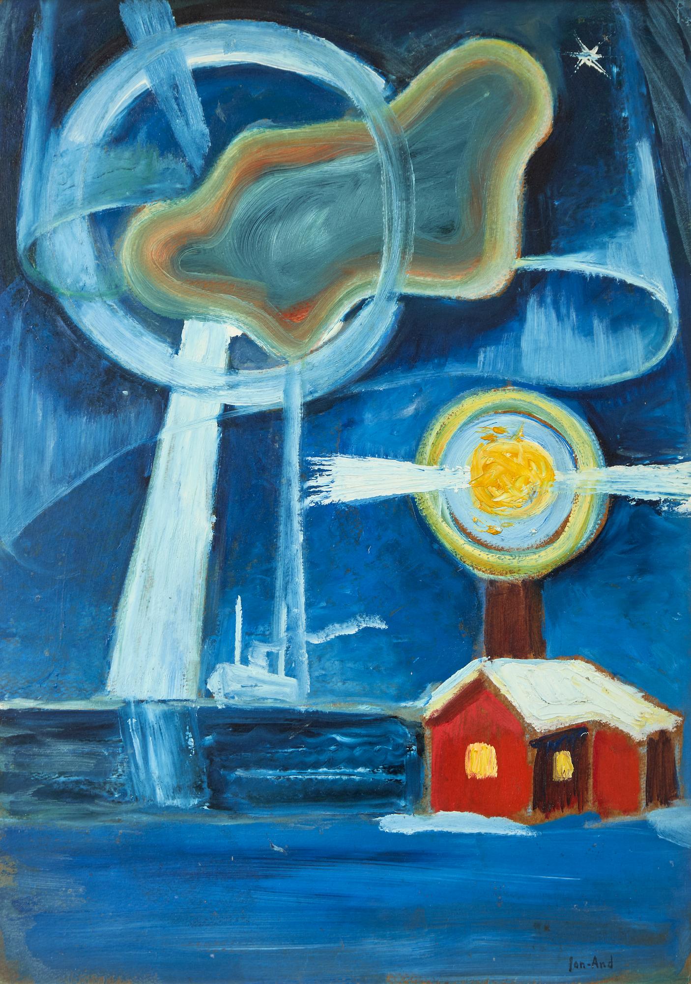 John Jon-And, Boat on the way home.