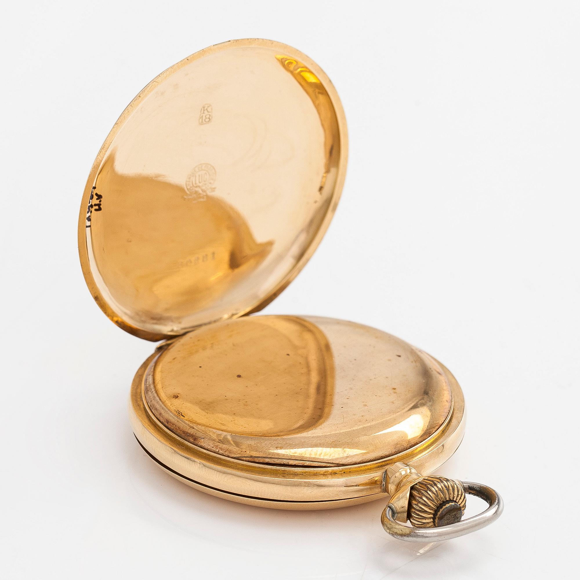 L.U.C. (Louis-Ulysse Chopard), taskukello, savonette, 51,5 mm.