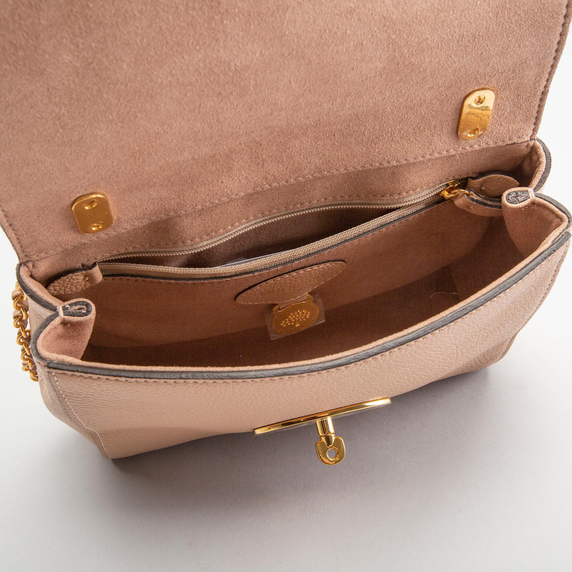 MULBERRY a Lily Small Classic Grain leather handbag. Bukowskis