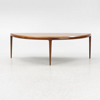 Johannes Andersen, a rosewood veneered coffee table, CF Christenson Silkeborg, Denmark, 1960's.