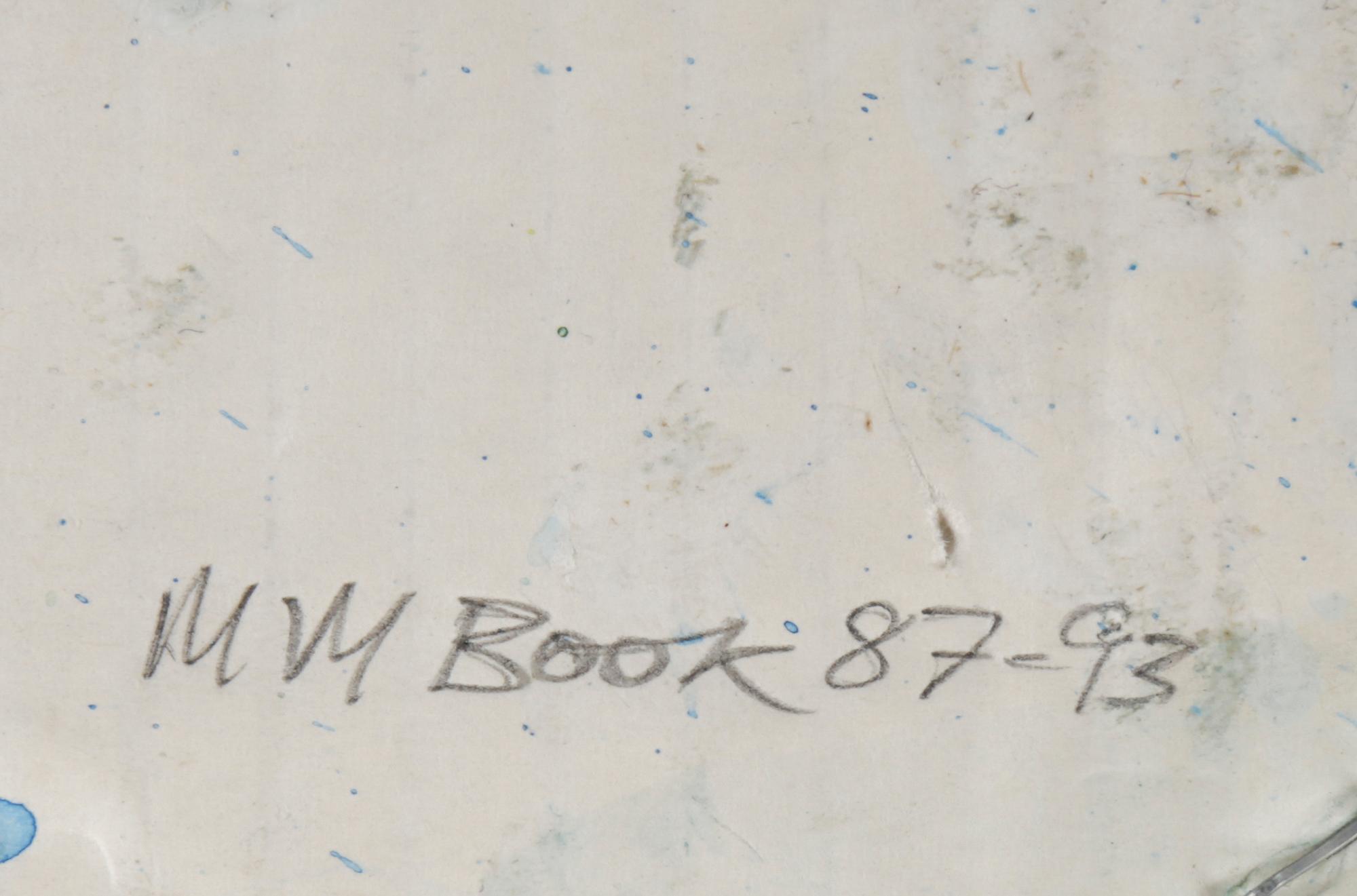 MAX MIKAEL BOOK, blandteknik, signerad och daterad 87-93.