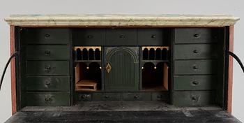 CHIFFONJE, allmoge, Hälsingland, 1800-tal.