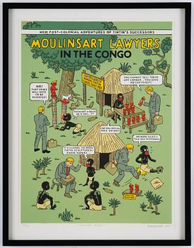 Anton Kannemeyer, "Moulinsart Lawyers I".