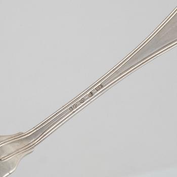 Cutlery, 15 pcs, silver, 19th-20th century.