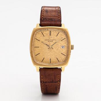 Eterna-Matic, 2002, wristwatch, 34 x 34 mm.