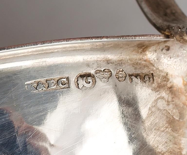 SUPKOPPAR, 7 st, silver, K&EC,  1963. Vikt ca 215 g.