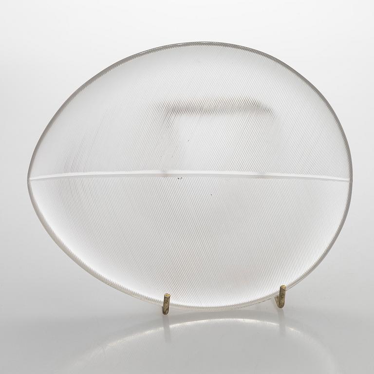 Tapio Wirkkala, malja, "Lehti", signeerattu Tapio Wirkkala Iittala -57.