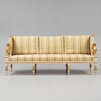 SOFFA. Sengustavianskt stockholmsarbete, 1800-talets början.
