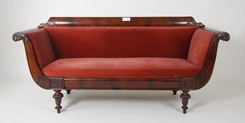 SOFFA, senempire, 1800-talets mitt.